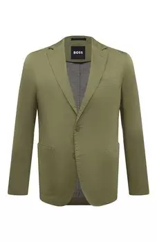 Хлопковый пиджак BOSS