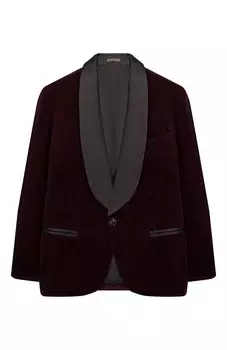 Хлопковый пиджак Brunello Cucinelli