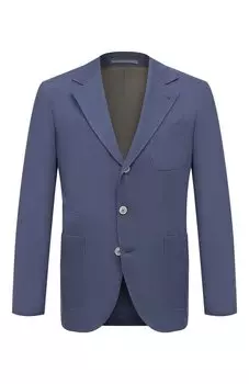 Хлопковый пиджак Brunello Cucinelli