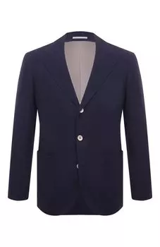 Хлопковый пиджак Brunello Cucinelli