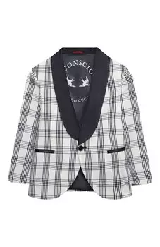 Хлопковый пиджак Brunello Cucinelli
