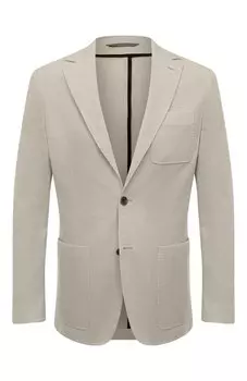 Хлопковый пиджак Canali