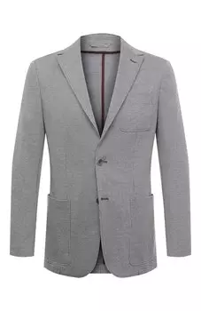 Хлопковый пиджак Canali