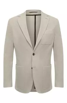 Хлопковый пиджак Canali