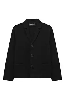 Хлопковый пиджак Emporio Armani