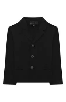 Хлопковый пиджак Emporio Armani