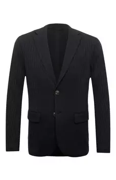 Хлопковый пиджак Emporio Armani