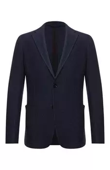 Хлопковый пиджак Ermenegildo Zegna