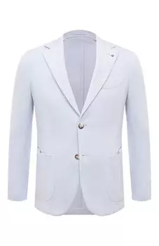 Хлопковый пиджак Giampaolo