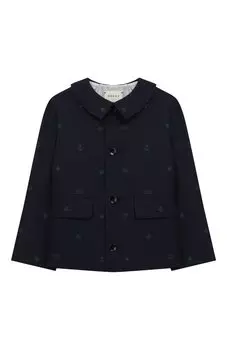 Хлопковый пиджак Gucci