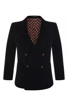 Хлопковый пиджак Gucci