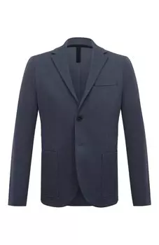 Хлопковый пиджак Harris Wharf London