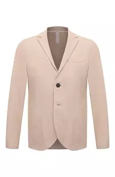 Хлопковый пиджак Harris Wharf London