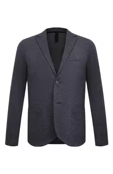 Хлопковый пиджак Harris Wharf London