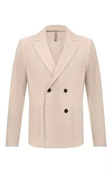 Хлопковый пиджак Harris Wharf London