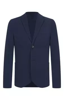 Хлопковый пиджак Harris Wharf London