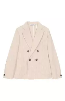 Хлопковый пиджак Paolo Pecora Milano