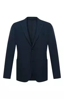 Хлопковый пиджак Zegna