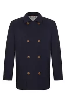Хлопковый плащ Brunello Cucinelli