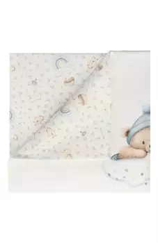 Хлопковый плед Monnalisa