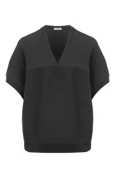 Хлопковый пуловер Brunello Cucinelli