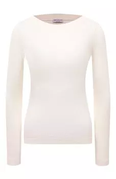 Хлопковый пуловер Brunello Cucinelli