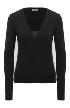 Хлопковый пуловер Brunello Cucinelli