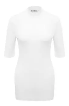 Хлопковый пуловер Brunello Cucinelli