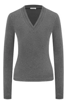 Хлопковый пуловер Brunello Cucinelli