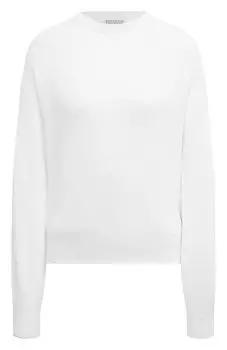 Хлопковый пуловер Brunello Cucinelli