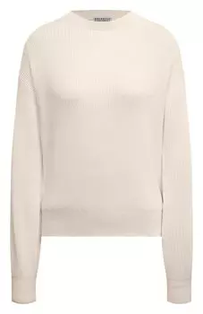 Хлопковый пуловер Brunello Cucinelli