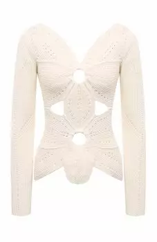 Хлопковый пуловер Cult Gaia