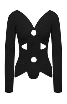 Хлопковый пуловер Cult Gaia