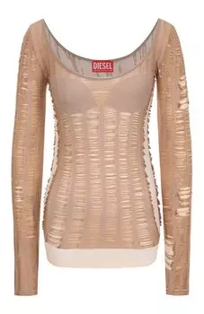 Хлопковый пуловер Diesel