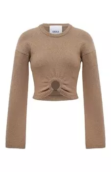 Хлопковый пуловер Erika Cavallini