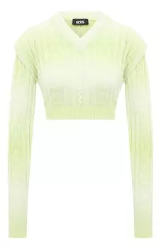 Хлопковый пуловер GCDS