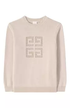 Хлопковый пуловер Givenchy