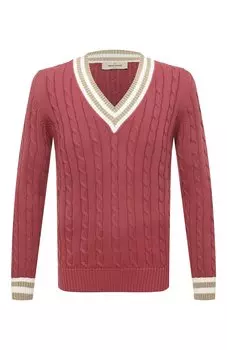 Хлопковый пуловер Gran Sasso