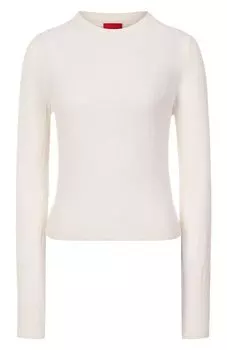 Хлопковый пуловер HUGO