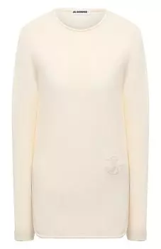 Хлопковый пуловер Jil Sander