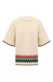 Хлопковый пуловер Jil Sander