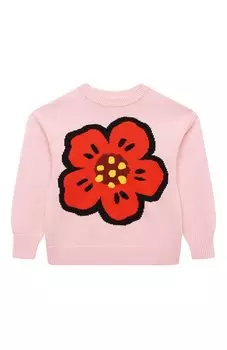 Хлопковый пуловер Kenzo