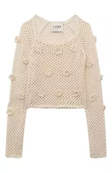 Хлопковый пуловер Les Coyotes de Paris