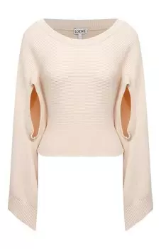 Хлопковый пуловер Loewe