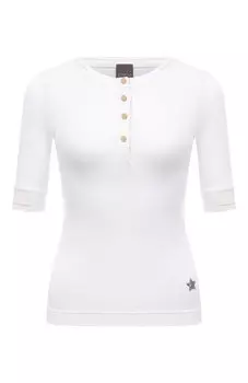 Хлопковый пуловер Lorena Antoniazzi