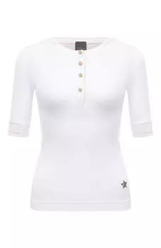 Хлопковый пуловер Lorena Antoniazzi