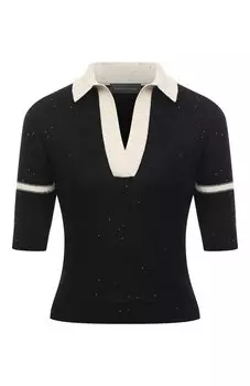 Хлопковый пуловер Lorena Antoniazzi