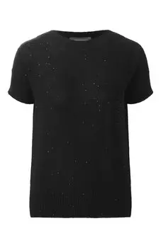 Хлопковый пуловер Lorena Antoniazzi