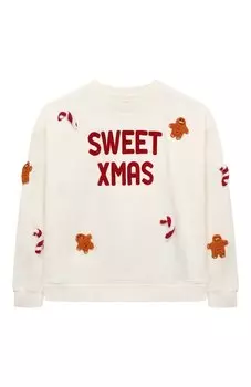 Хлопковый пуловер MC2 Saint Barth