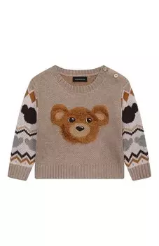 Хлопковый пуловер Monnalisa